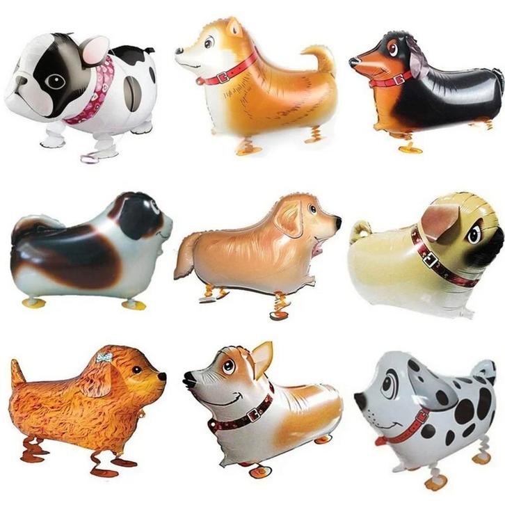 Airwalker ballonnen in de vorm van een hond, Dieren en Toebehoren, Honden-accessoires, Nieuw, Verzenden