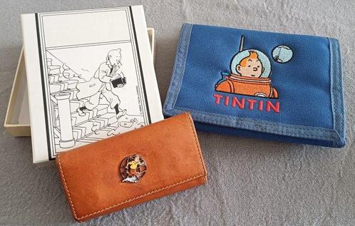 Tintin - Etui porte-clés + Portefeuille - 2 Album - Eerste, Boeken, Strips | Comics
