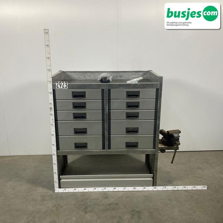 Aluca bedrijfswageninrichting 1010x520x1100mm (2923), Auto diversen, Overige Auto diversen, Ophalen of Verzenden