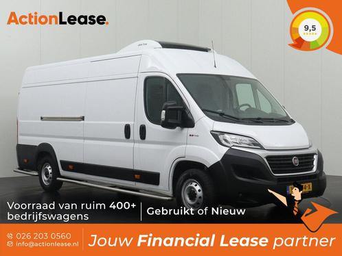 Fiat Ducato L4 H2 2021 €346 per maand, Auto's, Bestelauto's, Dealer onderhouden, Te koop, Zwart, Handgeschakeld, Financial lease