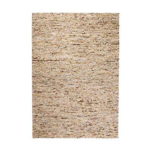 *WOONWINKEL* By-Boo Takara Vloerkleed Wol Geweven Mosterdkle, Huis en Inrichting, Woonaccessoires | Overige, Nieuw, Verzenden