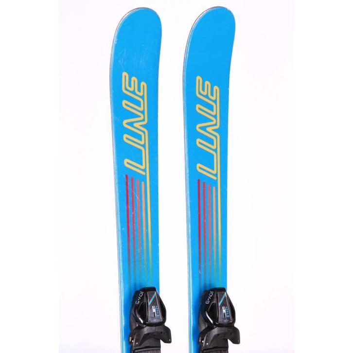 143 freestyle skis LINE GIZMO, blue, FREESTYLE, TWINTIP, gr, Sport en Fitness, Skiën en Langlaufen, Gebruikt, Verzenden