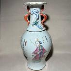 Vaas met decoraties Wu Shuang Pu - Poëzie & Personages