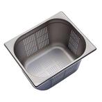 GGM Gastro | RVS GN bak 1/2 - Geperforeerd - |, Verzenden