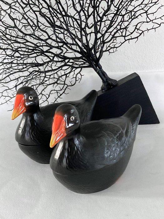 Michel Caugant - Keukencontainer (2) - Keramiek, Zeldzaam -, Antiek en Kunst, Antiek | Keukenbenodigdheden