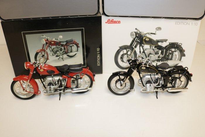 Schuco 1:10 - Model motorfiets (2) - Lot Of 2x Schuco Models, Hobby en Vrije tijd, Modelauto's | 1:5 tot 1:12