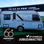 Knaus SUDWIND 450 FU 60 YEARS Campovolo grey All-in Deals, Caravans en Kamperen, Caravans, 6 tot 7 meter, Knaus, Tot en met 4