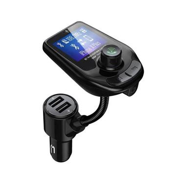 Slimtron D4 – QC 3.0 FM Transmitter – Fast Charge USB