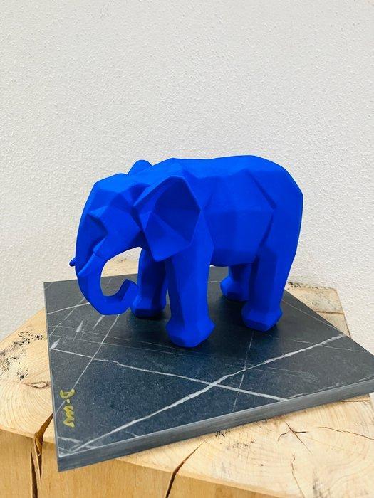 D - Uli -  Elefant  Blue, Antiek en Kunst, Kunst | Designobjecten