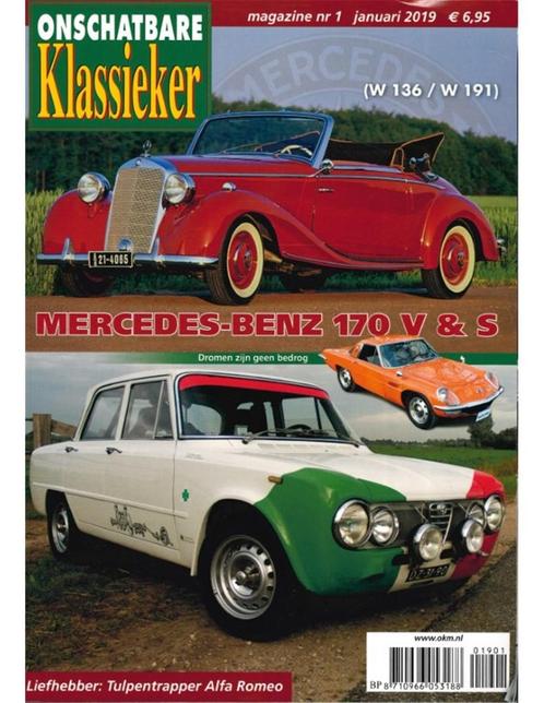2019 ONSCHATBARE KLASSIEKER MAGAZINE 01 NEDERLANDS, Boeken, Auto's | Folders en Tijdschriften