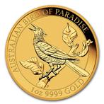 Gouden Bird of Paradise Manucodia 1 oz 2019 (5.000 oplage), Munten, Verzenden