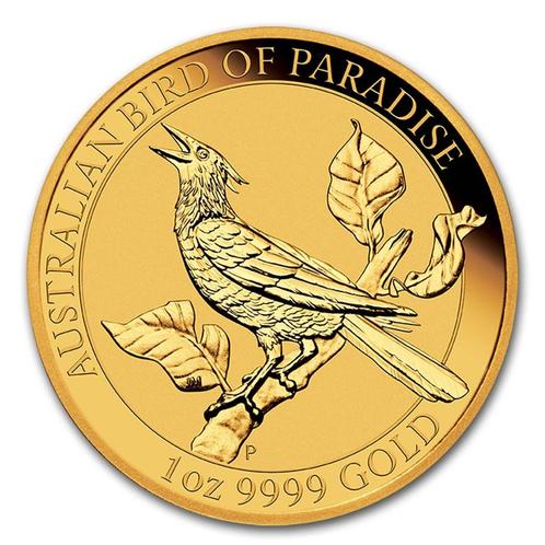 Gouden Bird of Paradise Manucodia 1 oz 2019 (5.000 oplage), Postzegels en Munten, Munten en Bankbiljetten | Verzamelingen, Munten