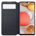 Samsung A42 5G S View Wallet Cover Black, Ophalen of Verzenden, Zo goed als nieuw