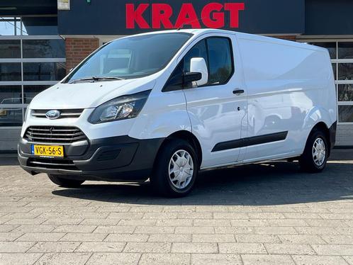 Ford Transit Custom 290 2.0 TDCI L2H1 Trend, EURO6, aircondi, Auto's, Bestelauto's, Dealer onderhouden, Lease, Zwart, Handgeschakeld