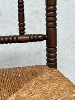 Stoel - Eik, Riet - Bobbin hoekstoel