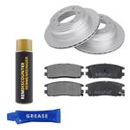 Voordeelset Remschijven + Remblokken ISUZU TROOPER 3.0 DTI a, Auto-onderdelen, Verzenden, Nieuw