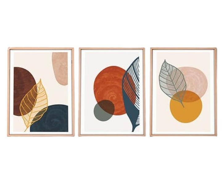 2dekans | HUHU209 – Stijlvol Canvas Schilderij - set van 3 -, Auto-onderdelen, Interieur en Bekleding, Ophalen of Verzenden