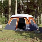 vidaXL Tent met LED 6-persoons snelontgrendeling lichtgrijs, Caravans en Kamperen, Tenten, Verzenden, Nieuw, Tot en met 2