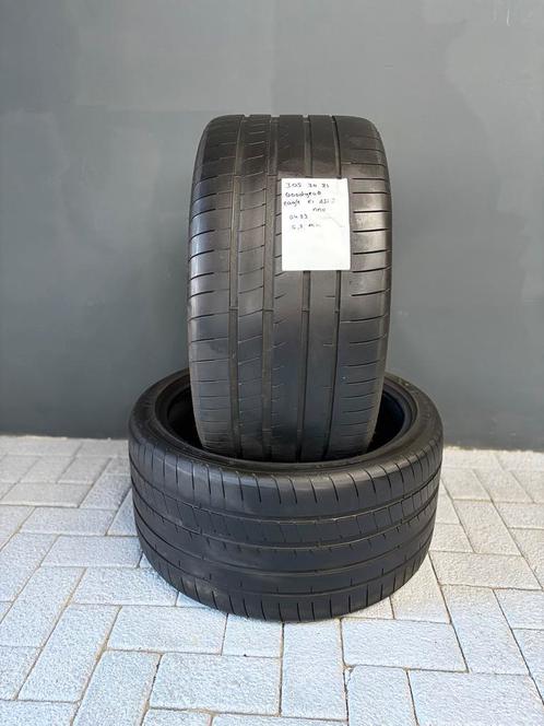 305/30/21 GOODYEAR EAGLE F1 AS3 NAO 5,5MM 350,- (0423), Auto-onderdelen, Banden en Velgen, 21 inch, BOVAG lid, Stiba lid, Erkend duurzaam