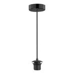 Plafondniere - hanglamp pendel E27 armatuur - Zwart, Nieuw, Ophalen of Verzenden