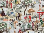 Oosterse elegantie: de stof Japanese Walk voor een