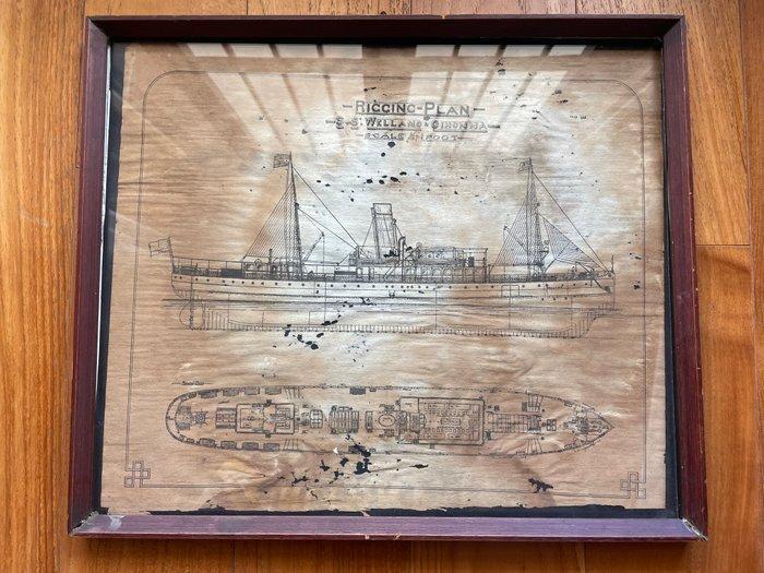 Scheepsuitrusting en armaturen (4) - hodrografic officine, Antiek en Kunst, Curiosa en Brocante