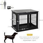 TRUUSK Hondentransportbox 58,5 Cm X 81 Cm X 66 Cm Deuren, MD, Dieren en Toebehoren, Verzenden, Nieuw