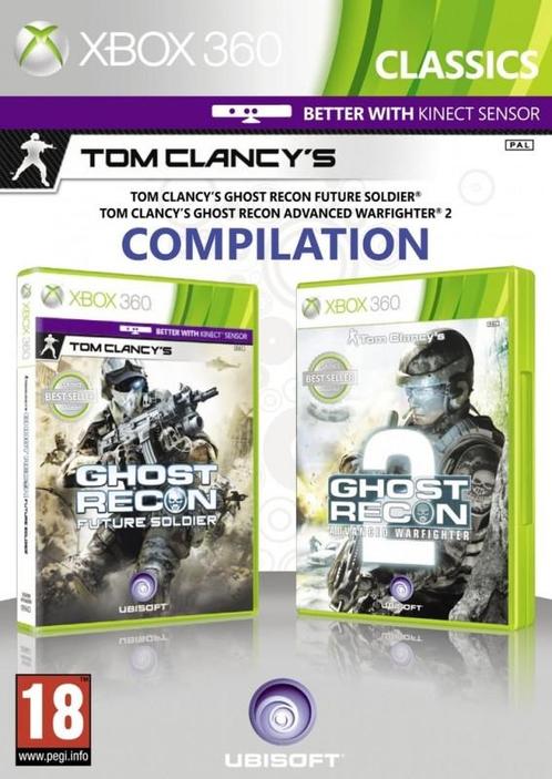 Ghost Recon Future Soldier + Ghost Recon Advanced Warfigh..., Spelcomputers en Games, Games | Xbox 360, Gebruikt, Vanaf 12 jaar