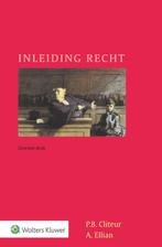 Inleiding Recht 9789013153897 P.B. Cliteur, Boeken, Gelezen, P.B. Cliteur, A. Ellian, Verzenden