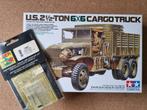 Tamiya 35218 2½-Ton 6×6 Cargo Truck 1:35 + Aber PE set, Verzenden, Nieuw, Tamiya