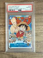 One Piece - 1 Graded card - One Piece - Monkey D. Luffy 033, Hobby en Vrije tijd, Verzamelkaartspellen | Overige, Nieuw