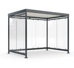 Nieuw de P-Line Plat dak fietsenstalling glas, Fietsen en Brommers, Nieuw