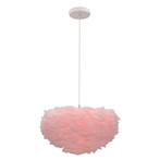 Stoffen hanglamp roze, Suzie, Huis en Inrichting, Lampen | Hanglampen, Nieuw, Ophalen of Verzenden, Stof, Basis