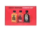Crazy Bastard 3 Hot Sauce Set – 3 x 100 ml, Verzenden