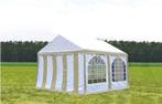 Classic Plus Party-tent PVC 3x4x2 mtr in Wit-Beige, Tuin en Terras, Verzenden, Nieuw