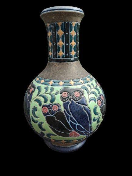 Amphora Riessner - Vaas - Keramiek - Amphora, Antiek en Kunst, Antiek | Glas en Kristal