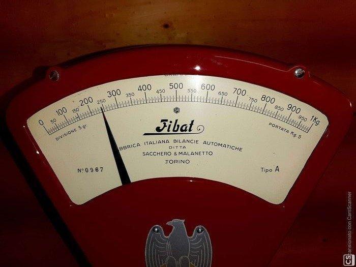 FIBAT - Balans of weegschaal - Tipo A - gietijzer - Heeft, Antiek en Kunst, Antiek | Wandborden en Tegels