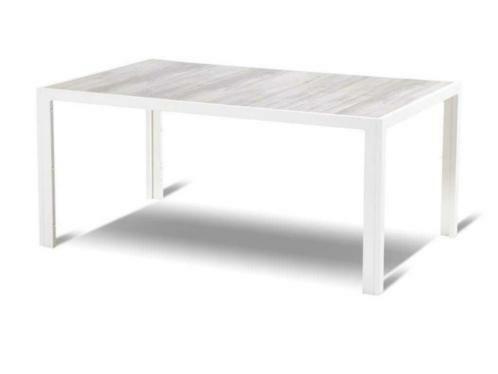 Hartman Tanger tuintafel 228 wit, Tuin en Terras, Tuinsets en Loungesets, Tuinset, Eettafel, Nieuw, Aluminium