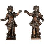 sculptuur, Pareja de Serafines. Siglo XVIII. Portugal - 56