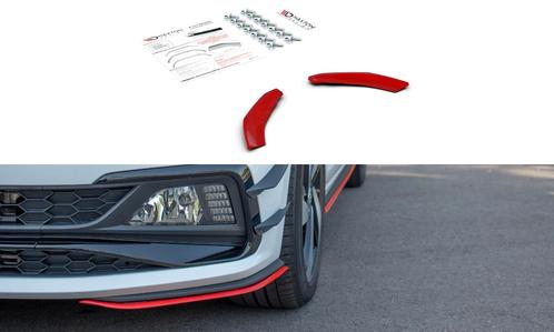 Voorspoiler VW Polo MK6 GTI Glans Zwart, Auto-onderdelen, Carrosserie en Plaatwerk, Ophalen of Verzenden