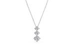 Halsketting - 14 karaat Witgoud - 2.10ct. tw. Diamant, Nieuw