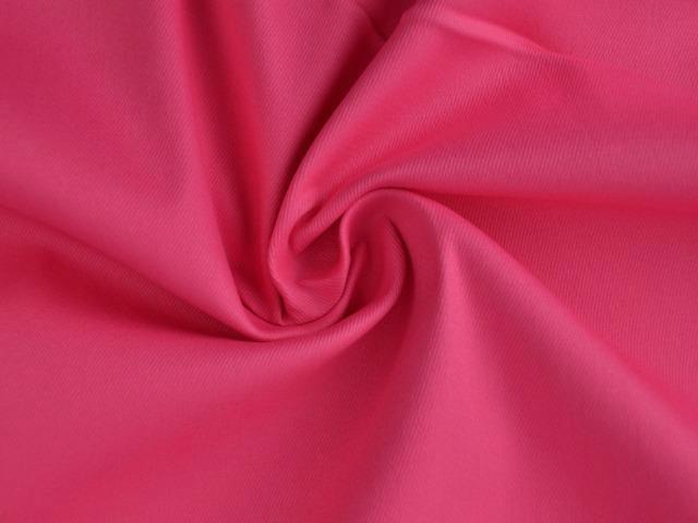 10 meter stretch keperkatoen - Fuchsia - Twill, Hobby en Vrije tijd, Stoffen en Lappen, 120 cm of meer, 200 cm of meer, Roze, Nieuw