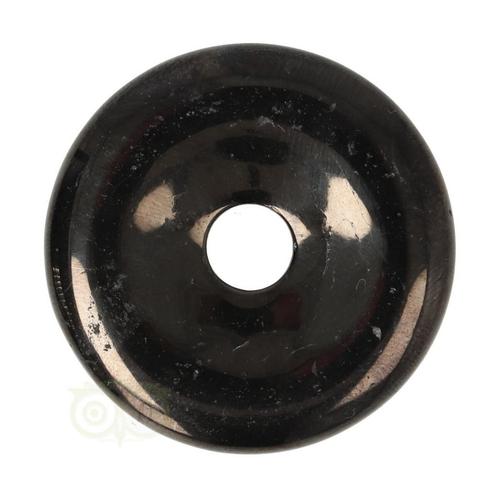 Jet ( Git - Gagaat ) donut hanger Nr 14 - Ø4 cm, Sieraden, Tassen en Uiterlijk, Edelstenen, Nieuw, Verzenden