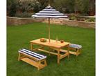 Picknicktafel met parasol - KidKraft, Verzenden, Nieuw