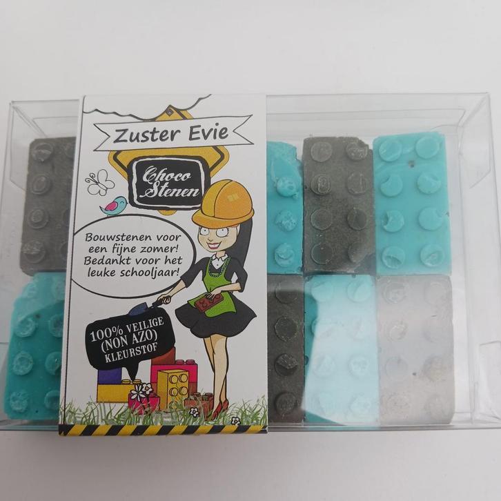 Bouwsteentjes| melk, puur, witte chocolade | diverse kleuren, Diensten en Vakmensen, Bloemisten en Geschenken, Persoonlijke geschenken