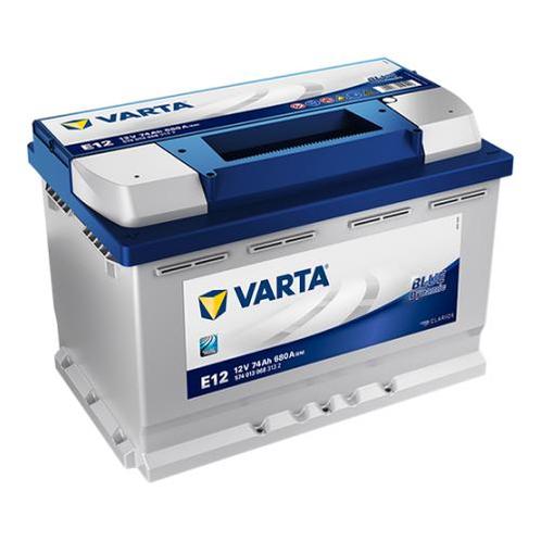Varta Auto accu 12 volt 74 Ah Blue Dynamic type E12, Auto-onderdelen, Accu's en Toebehoren, Nieuw, Ophalen of Verzenden