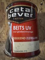 Cetabever beits uv dekkend zijdeglans- zandgeel 715 - 0,7..., Beige, Nieuw, Beits, Ophalen of Verzenden