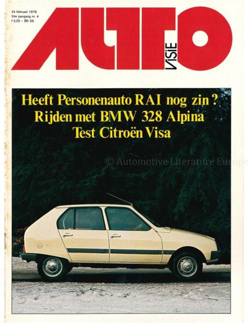 1979 AUTOVISIE MAGAZINE 04 NEDERLANDS, Boeken, Auto's | Folders en Tijdschriften