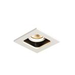 Inbouwspot BWS Kiana 1 GU10 10x10x9cm Wit, Ophalen of Verzenden, Nieuw, Bad