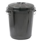 Afvalton met deksel - 70 liter, Verzenden, Nieuw in verpakking, Reinigen